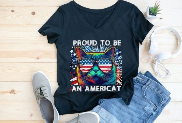 4th of July Cat PNG: Cute Design for Patriotic Projects?