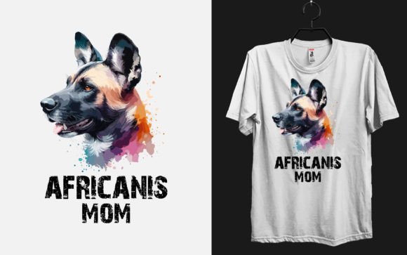 Africanis Dog Lover Funny T-shirt Design Review for Real Embroidery Use