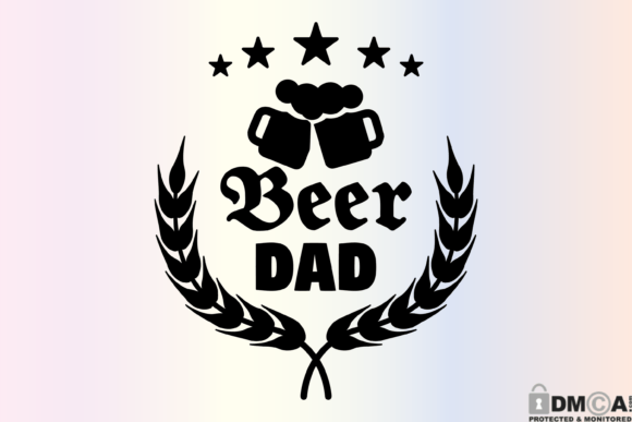 Beer Dad Svg Png: A Humorous Touch for Father’s Day Embroidery Projects