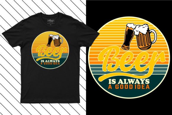 Beer is Always a Good Idea Funny T Shirt Review for Embroidery Designers