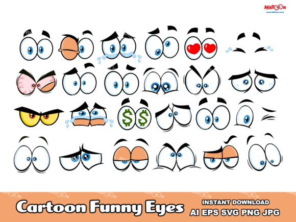 Cartoon Funny Eyes Collection Set Review for Real Embroidery Projects