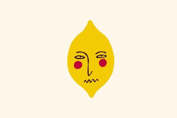 Cheerful Charm: Testing the Yellow Lemon with a Cute Face SVG in Real Embroidery Projects