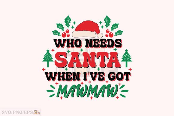 Funny Christmas Mawmaw Kid SVG Design Review
